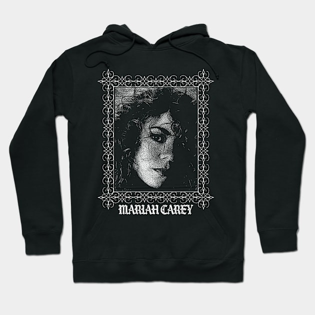 Mariah Carey Metal Style Hoodie by theloudandnoisy